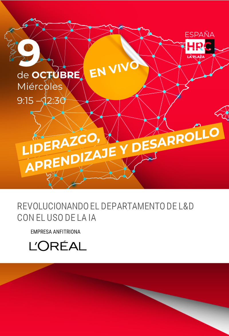 Immagine dell'evento: REVOLUCIONANDO EL DEPARTAMENTO DE L&D CON EL USO DE TECNOLOGÍA Y DE LA IA