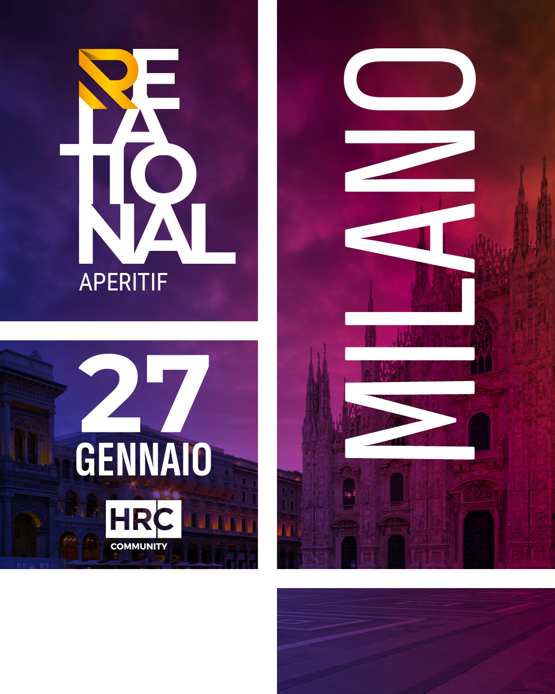 Evento Relational Aperitif - 27 gennaio 2026 - Milano