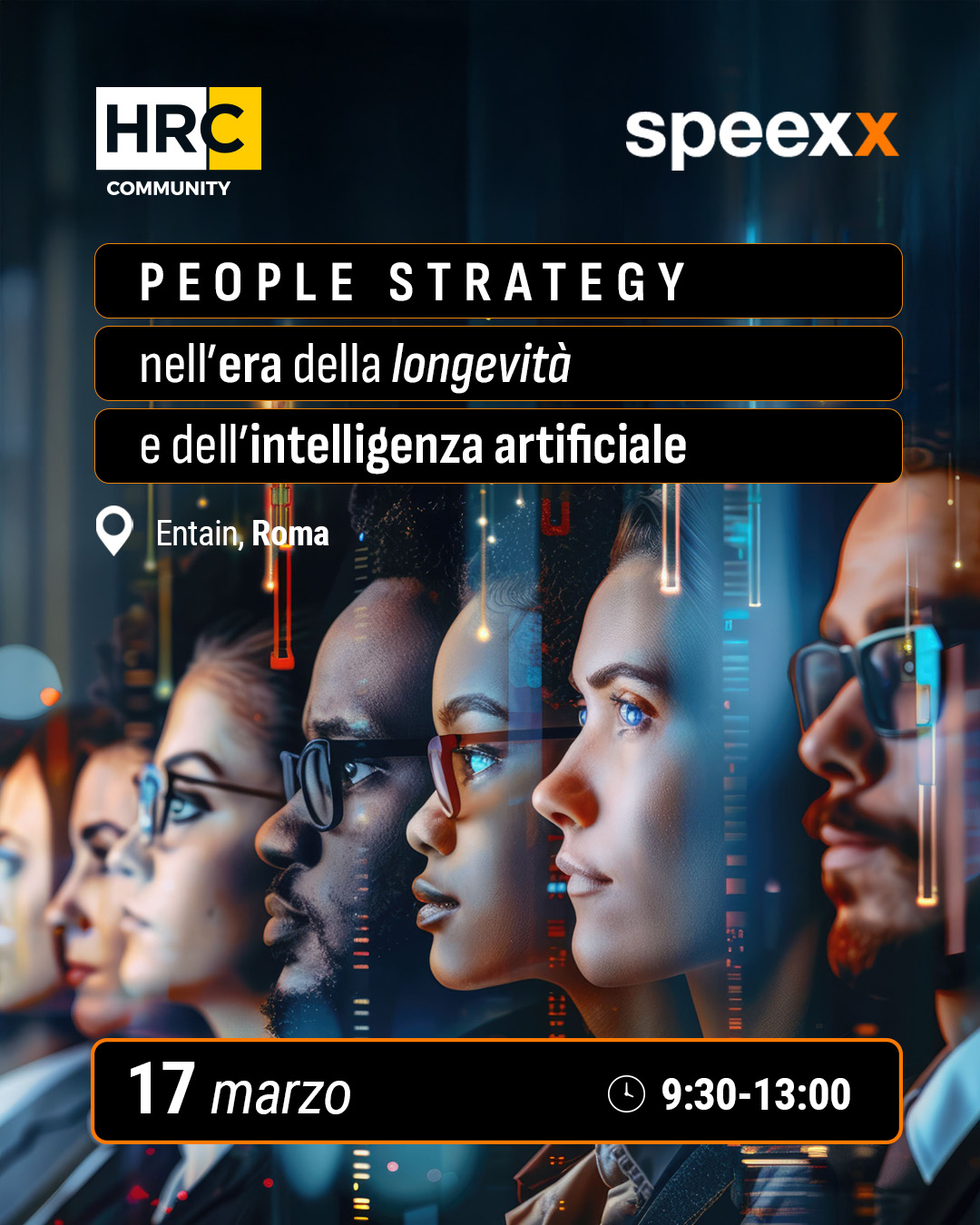 Immagine dell'evento: People Strategy nell’era della longevità e dell’intelligenza artificiale - HRC&Speexx